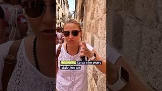 Čo nám povedal predavač v Dúbrovníku? #obytnak #chorvátsko #dovolenka #dubrovnik #skcz #tipnavylet