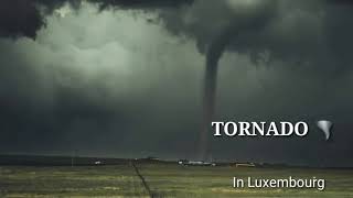 Tornado🌪 Alley in Pétange Luxembourg|| Big damage i🌪