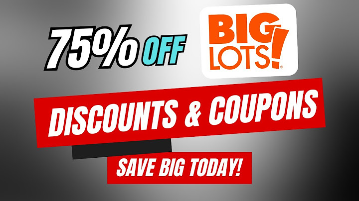 75% Off Big Lots Coupon Code, Promo Codes & Discounts