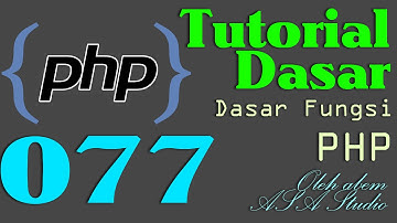PHP Dasar Video Tutorial 077  Database Update Data