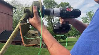 Stihl AutoCut C26-2 Drill Attachment Quick Winding