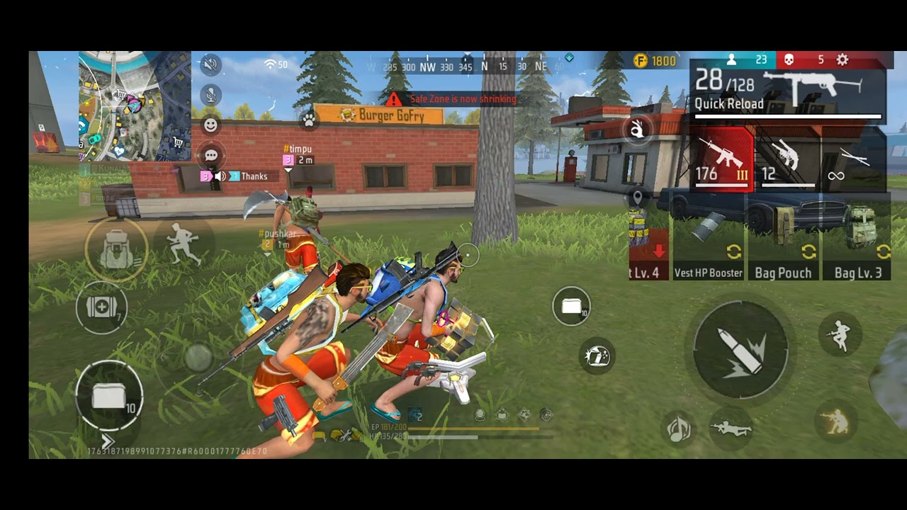 playing 3vs4 br ranked with friends #freefire #gaming - YouTube