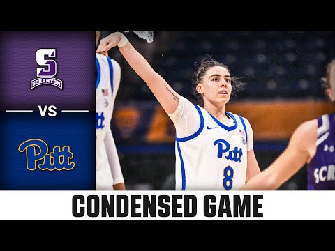 Scranton vs. Pitt Condensed Game | 2025-26 ACC Women’s Basketball
