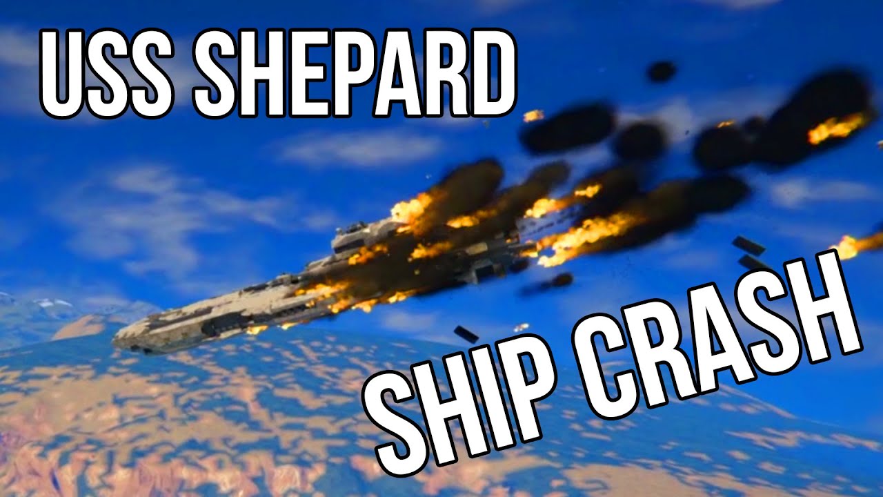 USS Shepard Crash | Space Engineers | Season 3 - YouTube