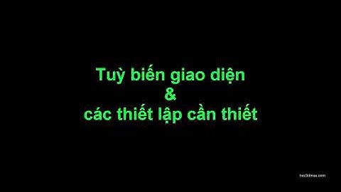 Bài 2: Tuỳ biến & các thiết lập cần thiết trước khi vẽ | Học 3ds Max cơ bản cho người mới bắt đầu