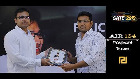 AIR 164 GATE CS 2019 - Prashant Tiwari | Ravindrababu Ravula
