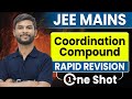 JEE 2026: Coordination Compound in One Shot | Full Chapter Revision | JEE Mains &amp; Advanced | eSaral
