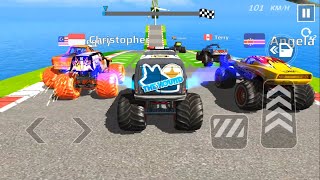 モンスタートラックスタント - カーゲーム | カースタントレース | Android ゲームプレイ 14 screenshot 5