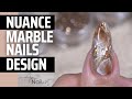 Nuance marble nail art designs tutorial