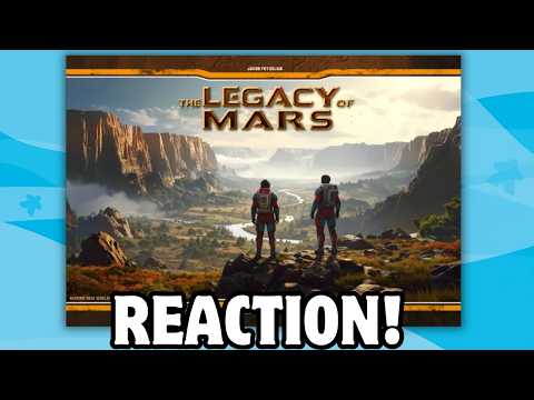 Terraforming Mars: The Legacy of Mars - Gamefound Reaction!