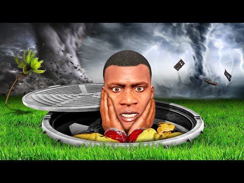 Building a BUNKER for the BIGGEST TORNADO in GTA 5!