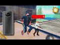 Free Fire One Tap Headshot #24 👽⚡| Poco x3 Gameplay⚙️ !!!