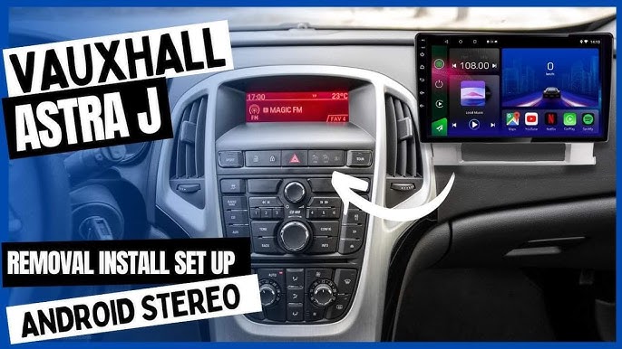 Vauxhall Astra J Stereo Upgrade Fitting Parts, Car Audio Cables