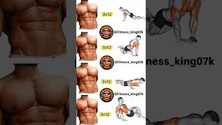 INSANE CHEST WORKOUT 🔥 BUILD BIG PECS AT HOME | 3×12 NO GYM #shortvideo #viralvideo #ytshorts
