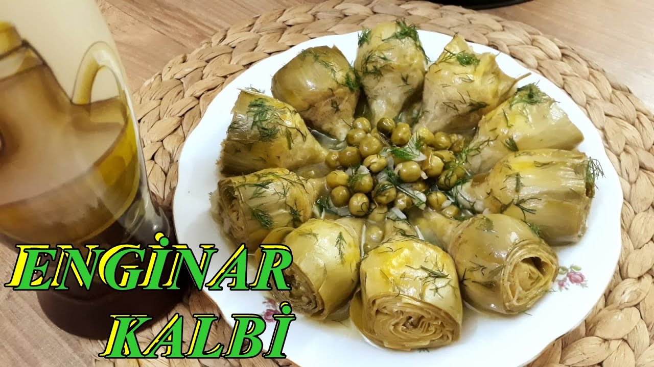 Egeden Zeytinyağlı Enginar Kalbi Tarifi (Bebek Enginar Tarifi)