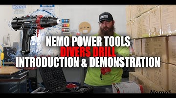 Nemo Power Tools - V2 Divers Drill - Intro & Demo
