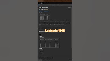 Leetcode 1148 in 30 Seconds | SQL 50 Challenge #SQL #Leetcode #SQLChallenge #LearnSQL #sql50