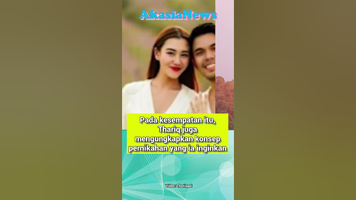 Thariq Halilintar Bongkar Persiapan Nikah Dengan Aaliyah Massaid, Pakai Adat Sunda - Padang