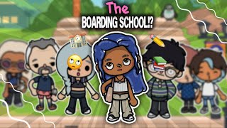 The boarding school🙄📚✏️🏫 || with voice🔊 || ￼Toca Boca role-play ||