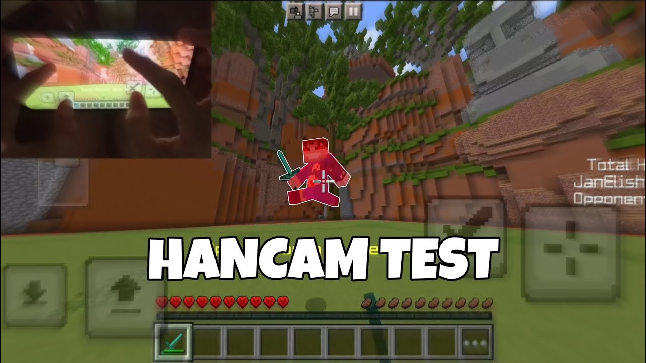 MCPE Handcam Test