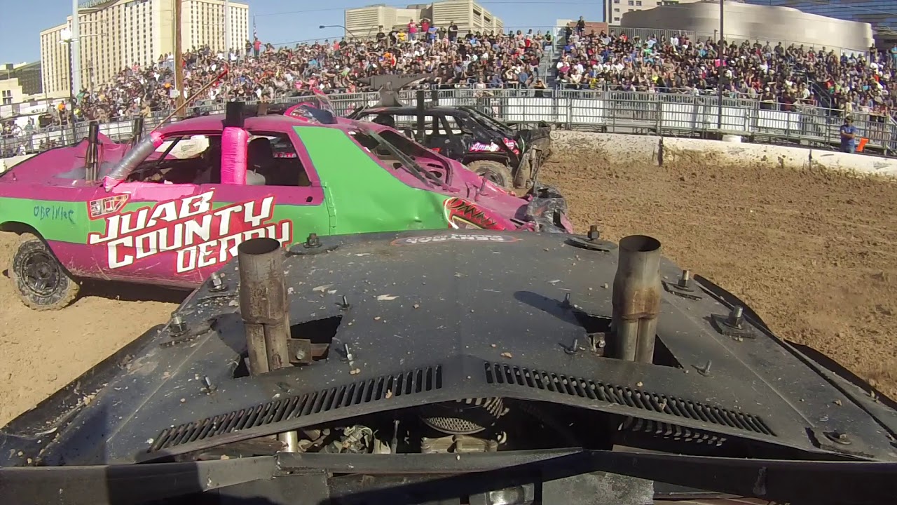 14 ONBOARD VEGAS DEMOLITION DERBY 2019 YouTube