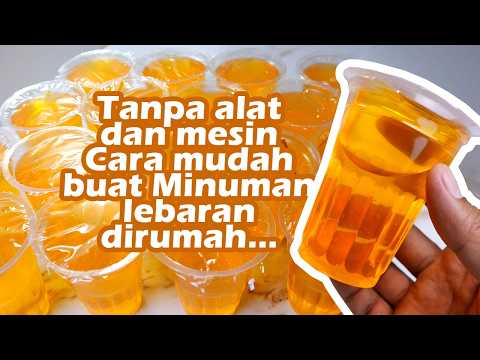 BIKIN MANUAL AJA !! IDE BISNIS MINUMAN GELAS RASA JERUK SODA UNTUK LEBARAN , SIMPLE DAN HOMEMADE BGT
