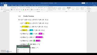 Postfix Notation and Stack Diagram Tutorial