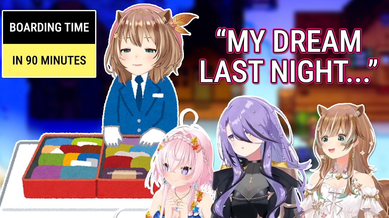 Deadline Phobia and Risu's Late-to-airport Dream | Ayunda Risu | hololive Indonesia