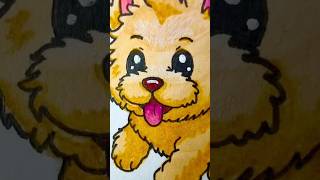 Puppy wants to play ball 🐶 ⚽️ dog sticker #art #cute #dog #kawaii # sticker