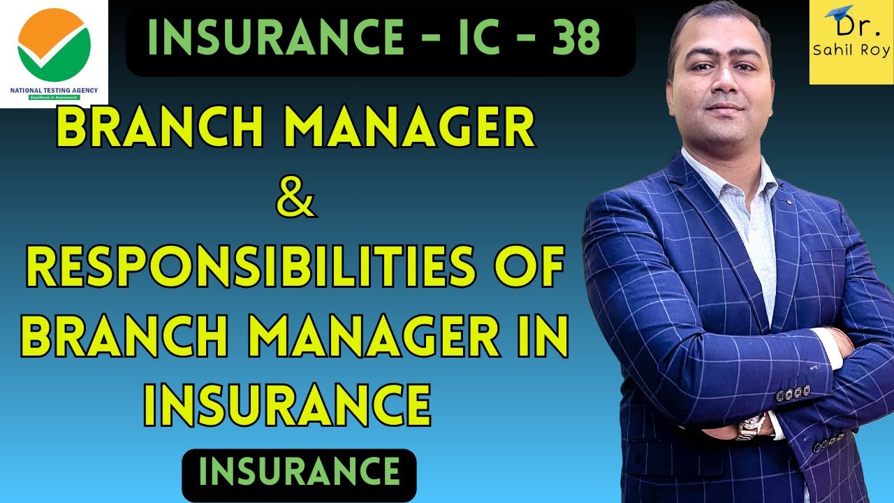 Branch Manager Introduction In Insurance - Youtube