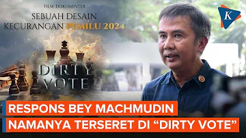 Namanya Terseret di Film "Dirty Vote", Bey Machmudin Minta Bukti Dirinya Tidak Netral