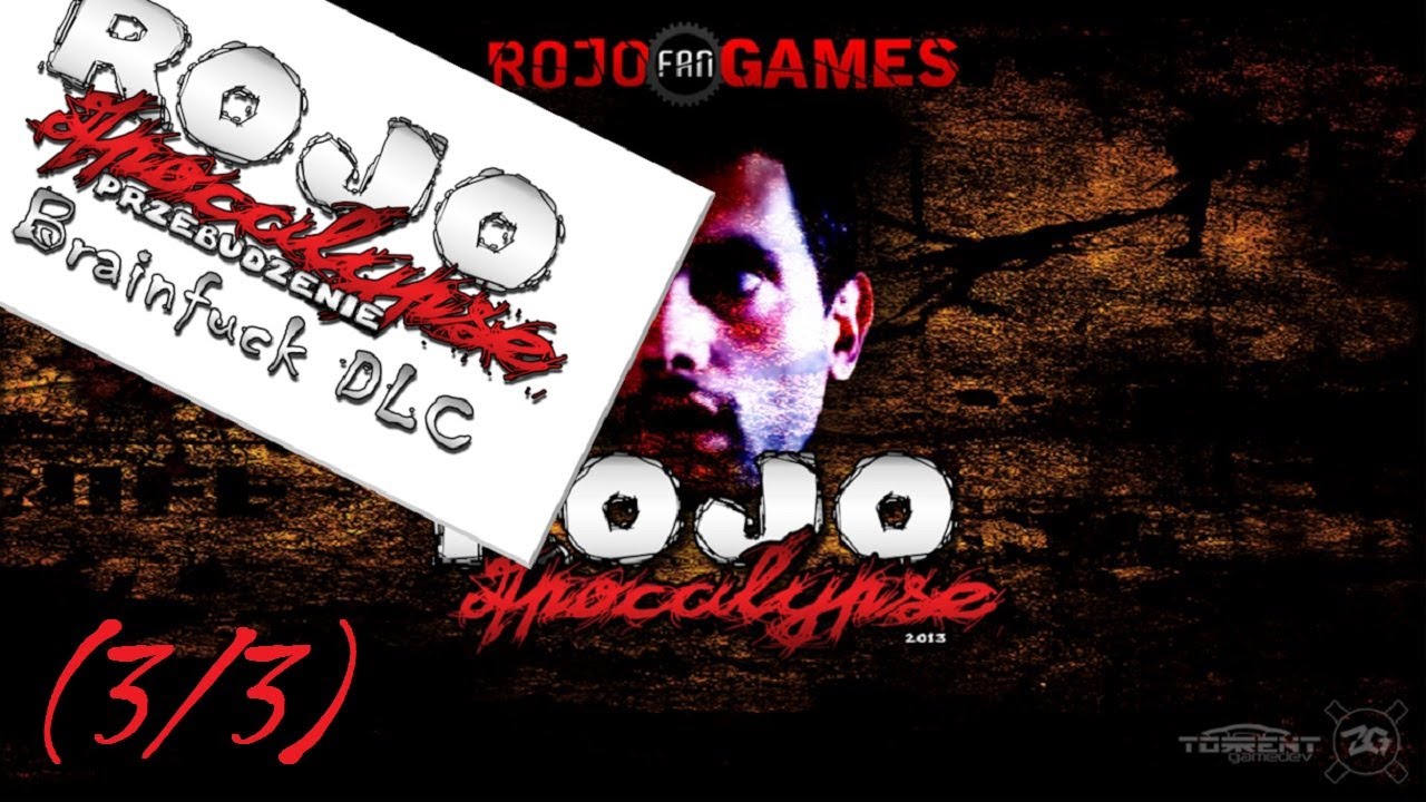 ROJO Apocalypse w/ McSobieski (3/3) Brainfuck DLC by ZdobywcyGier (RojoFanGames/Horrojki) gaming logo