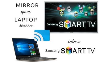 How to MIRROR LAPTOP Screen onto SAMSUNG Smart TV with Wireless (WiFi) on Windows 10 (Wi Direct)