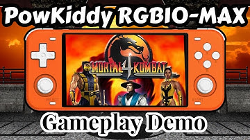 Mortal Kombat 4 Gameplay Demo On PowKiddy RGB10-Max Handheld Video  Game Console - RetroPie Guy