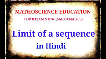 limit of a sequence real analysis