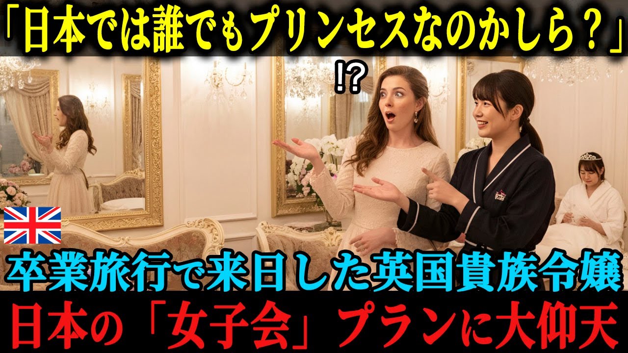 「まるでお姫様のようなシステムね！」イギリス貴族の令嬢が卒業旅行で来日、日本の女性向けサービスに大仰天