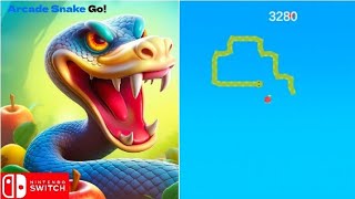 Arcade Snake Go Nintendo switch gameplay screenshot 1