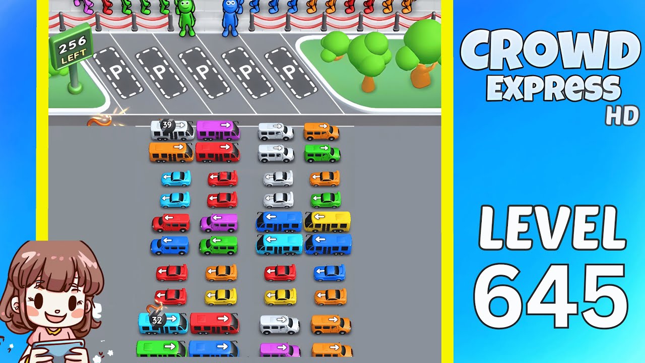 Crowd Express Level 645 Solution Walkthrough