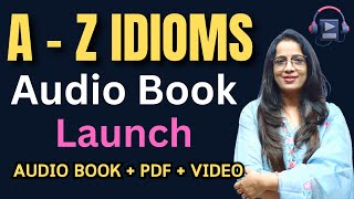 A - Z Idioms Audio Book Launch || UC LIVE App || English With Rani Ma'am by English With Rani Mam 15,883 views 2 weeks ago 4 minutes, 25 seconds