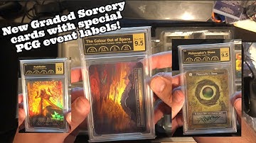 SORCERY TCG | New Graded Cards With PCG Event Label For The Collection