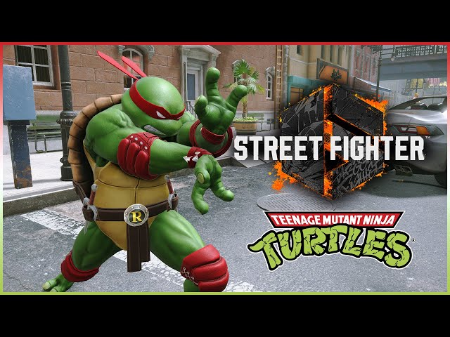 Street Fighter 6's extortionate Teenage Mutant Ninja Turtles items