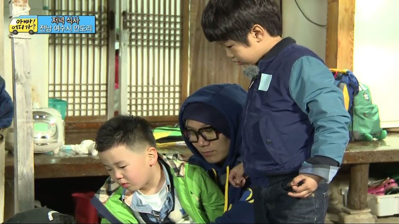 [아빠! 어디가?] 난생 처음 회뜨는 배우 아빠들의 연기 자부심! 마냥 신기한 아이들, 일밤 20130505