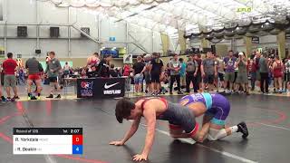 2018 Uww Cadet And U23 Nationalsu23 Freestyle 70 Round Of 128 - Ryan Yorkdale Pewc Vs. Ryan Dea
