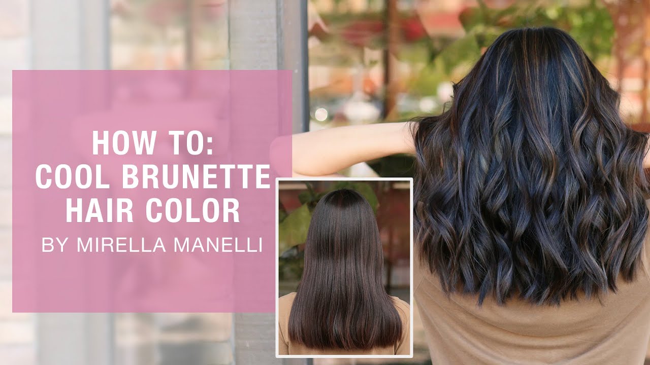 How To Cool Brunette Hair Color By Mirella Manelli Kenra Color