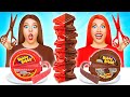 Chocolate vs Real Food Challenge #4 | Eating Only Sweet 24 Hours! Funny Pranks by Multi DO