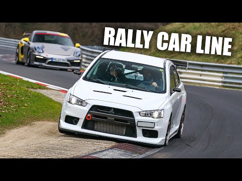 400 HP Mitsubishi Lancer EVO X Nürburgring Onboard