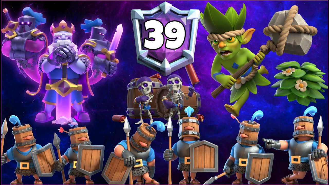 Top 40 with Recruits Bait Spam Deck.!