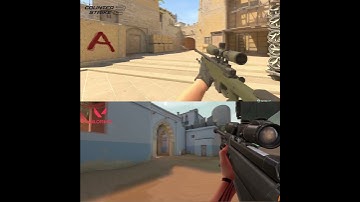 CS2 vs Valorant AWP Comparison