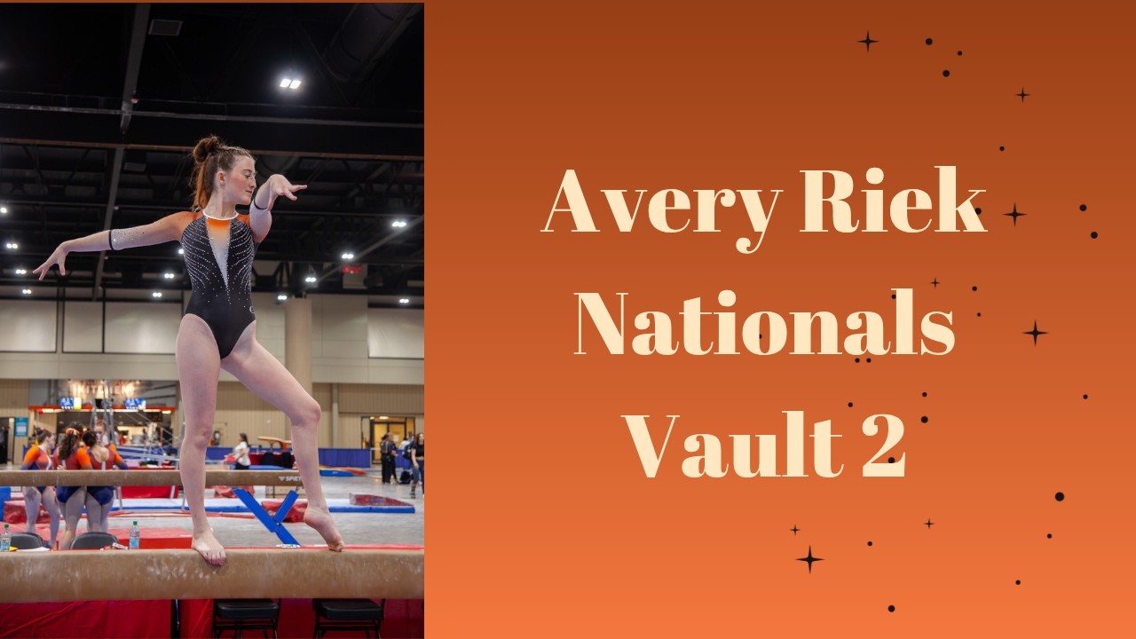 2026 Avery Riek Nationals Vault 2 - YouTube