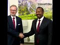 PM of Ethiopia Abiy Ahmed Ali received Petr Fiala, Prime Minister of the Czech Republic